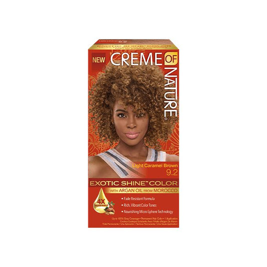 Creme Of Nature Hair Color- LIGHT CARAMEL BROWN #9.2