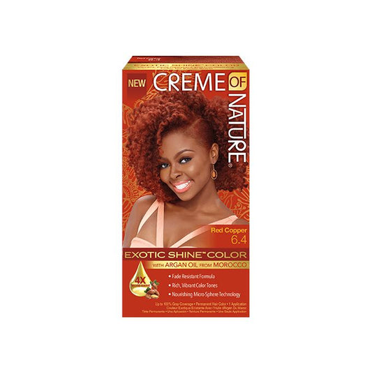 Creme Of Nature Hair Color- RED COPPER #6.4