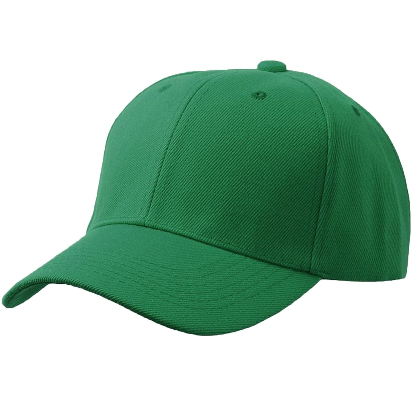 Plain Curved Baseball Cap Green