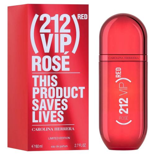 212 VIP Red Rose This Product Saves Lives EDP 80ml